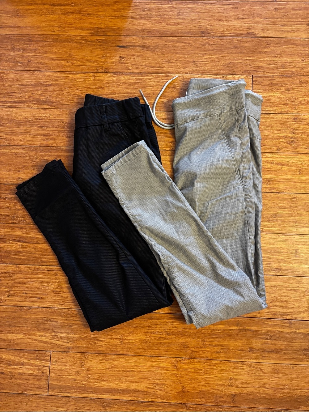Flog pull on Slim Jogger Pants - Black & Sage size 26 washed never worn